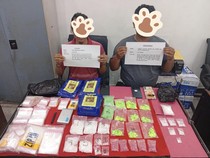 Dua Pengedar 1,5 Kg dan 583 Pil Ekstasi di Jambi Ditangkap