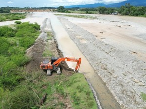 KemenPU Normalisasi Sungai-Tangani Longsor Pasca Banjir di Aceh Tenggara