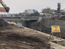 Melihat Progres Proyek Jembatan Kewek-RTH Abu Bakar Ali