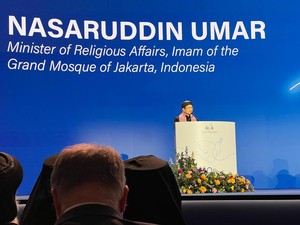 Menag RI Dorong Diplomasi Agama Jadi Aksi Nyata untuk Perdamaian