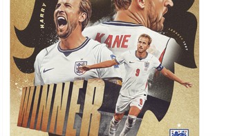 Akun timnas Inggris pun mengucapkan selamat pada Kane. Foto: X.com