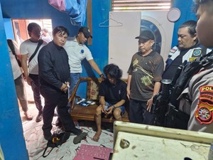 Kampung Puntun Kembali Digerebek, 6 Orang-56 Paket Sabu Diamankan
