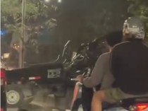 Pikap Hilang Kendali di Bypass Ngurah Rai, 2 Orang Luka-luka