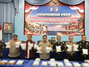 Polda Riau Bongkar Penyelundupan Sabu Rp 62,9 M dari Jaringan Internasional