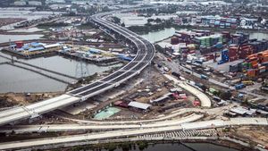 Progres Tol Semarang-Demak Seksi 1 Capai 79,42 Persen
