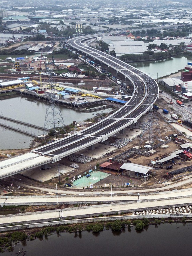 Progres Tol Semarang-Demak Seksi 1 Capai 79,42 Persen