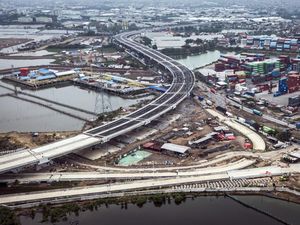 Progres Tol Semarang-Demak Seksi 1 Capai 79,42 Persen