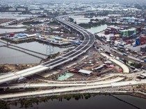 Progres Tol Semarang-Demak Seksi 1 Capai 79,42 Persen