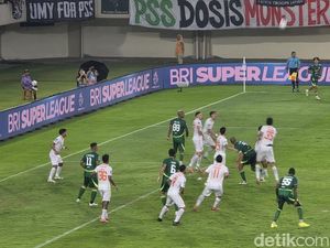 Hasil Super League: Diwarnai Kartu Merah, PSS Takluk dari Borneo FC 1-2