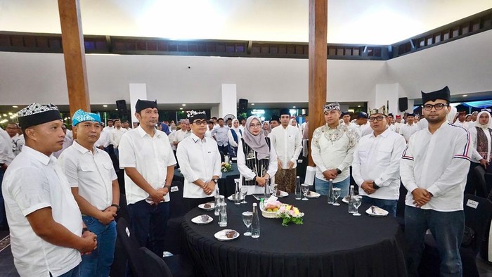 Suasana pisah sambut Kapolresta Banyuwangi di Pendopo Sabhaswagatha Blambangan Banyuwangi