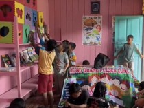 Taman Baca Polsek Long Apari, Ruang Belajar bagi Anak-anak Perbatasan