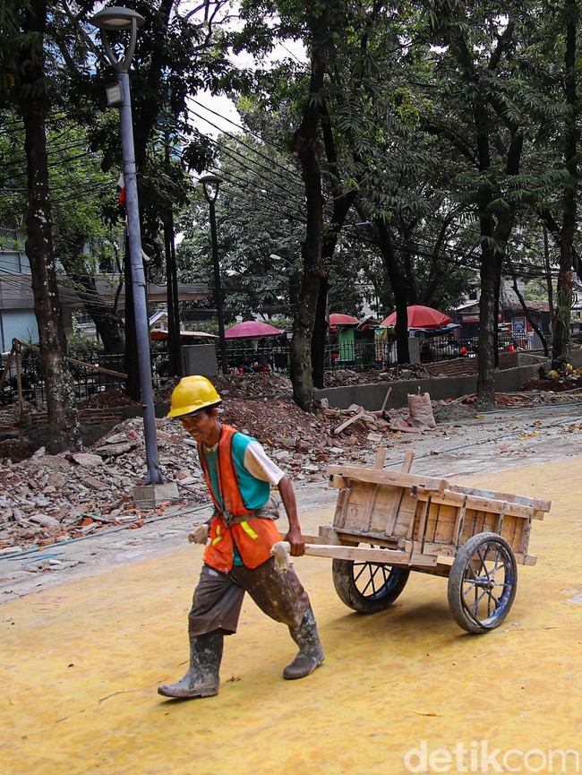 Taman Puring Disulap, Hadir Perpustakaan Mini Ramah Disabilitas