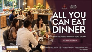 Cari Tempat Makan Bareng Keluarga Besar? Yuk, Coba AYCE di Nemuru Hotel Ciputat!