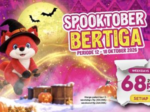 Mau Rayakan Halloween? Ada Promo Tiket di Trans Snow World Bintaro Rp 90 Ribuan