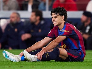 Barcelona Kalah El Clasico, Xavi Espart Cedera
