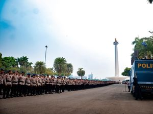Kapolda Metro Pimpin Apel Pengamanan Aksi, Diikuti Ratusan Personel