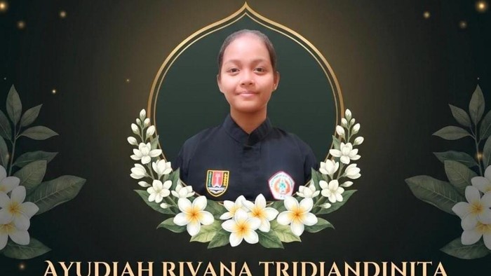 Atlet pencak silat Kota Semarang, Ayudiah Rivana Tridiandinita (19), meninggal dunia.