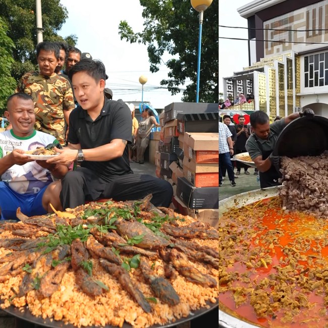 Wow! Momen Bobon Santoso Masak Besar di Kalimantan hingga Papua