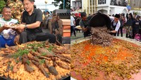 Wow! Momen Bobon Santoso Masak Besar di Kalimantan hingga Papua