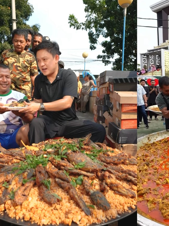 Wow! Momen Bobon Santoso Masak Besar di Kalimantan hingga Papua