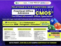 Ingin Punya Sertifikasi Microsoft Office dari BNSP? Yuk, Ikuti Program Ini!