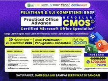 Ingin Punya Sertifikasi Microsoft Office dari BNSP? Yuk, Ikuti Program Ini!