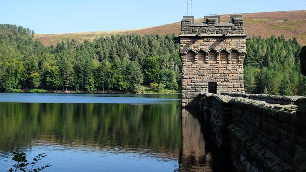 Desa Derwent di wilayah Derbyshire, Inggris