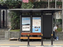 Melihat Lebih Dekat Wajah Halte BRT di Dago Bandung