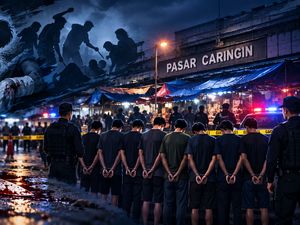Infografis: Malam Mengerikan di Pasar Caringin Bandung