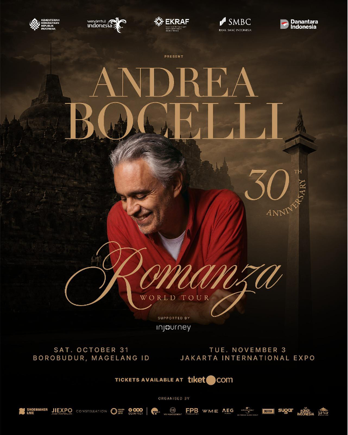 Konser Andrea Bocelli di Indonesia
