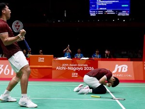 Sempat Kehilangan Gim Pertama, Leo/Daniel Akhirnya Raih Emas Asian Games