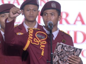 Merinding! Ikrar Sumpah Pemuda Bergema Lagi, Dipandu Siswa Sekolah Rakyat