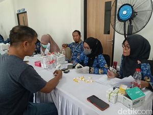 500 Driver Online di Balikpapan Cek Kesehatan Gratis, Periksa Jantung-HPV DNA
