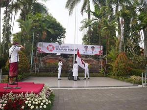 Peringatan Sumpah Pemuda di Gianyar, Bupati Mahayastra Bacakan Pesan Menpora