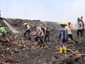 Buang Puntung Rokok Sembarangan Berujung Kebakaran Dahsyat TPA Supiturang
