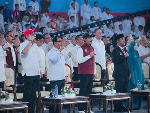 Momen Siswa Sekolah Rakyat Pimpin Ikrar Sumpah Pemuda di Makassar