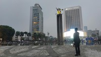 Jalan Sudirman dan Thamrin di Sekitar Bundaran HI Ditutup Petang Ini