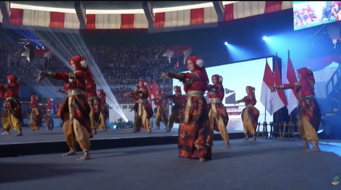 Tarian Nusantara siswa-siswi Sekolah Rakyat Tarian Nusantara siswa-siswi Sekolah Rakyat