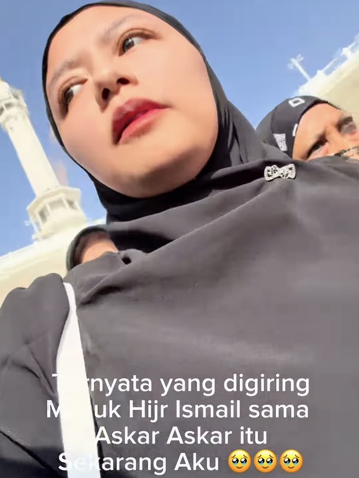 Tika Ramlan atau Tika T2 cerita perjuangan ke Hijr Ismail.