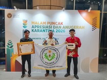 Rancang AI Pendeteksi Paket Berisiko, Mahasiswa Unimed Raih Juara II Nasional