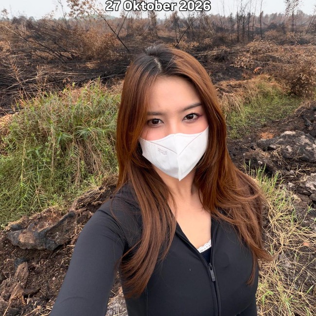 Vilmei Perlihatkan Kondisi Kalimantan Usai 4 Bulan Karhutla