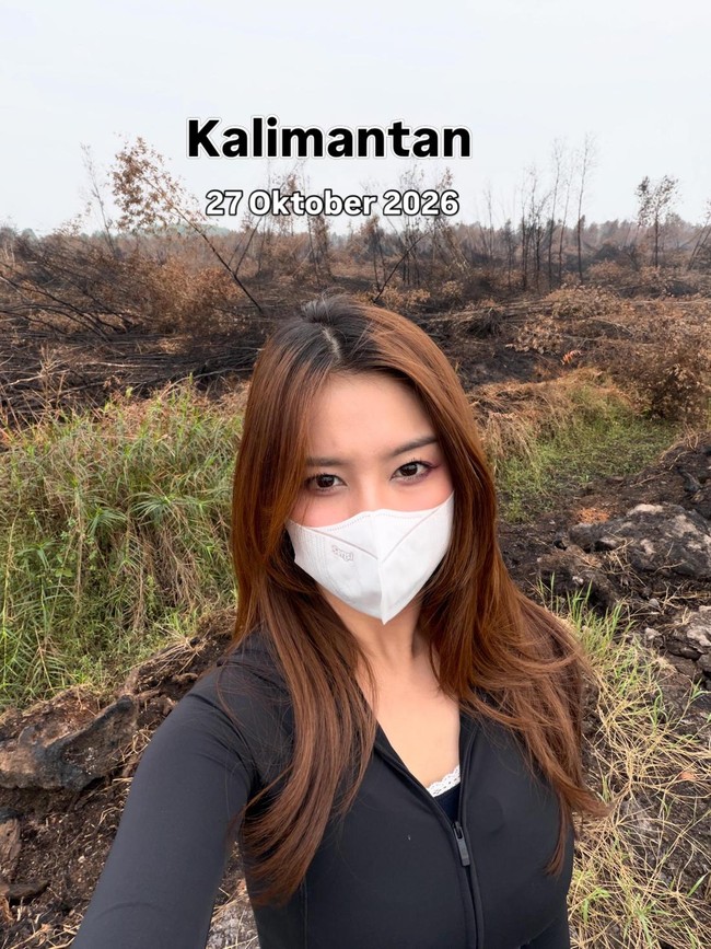 Vilmei Perlihatkan Kondisi Kalimantan Usai 4 Bulan Karhutla