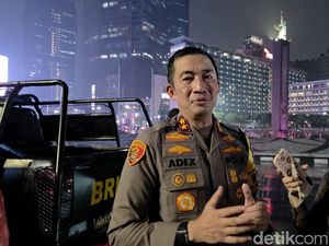 Wakapolda Temui Mahasiswa di Bundaran HI, Apresiasi Unjuk Rasa Berlangsung Tertib