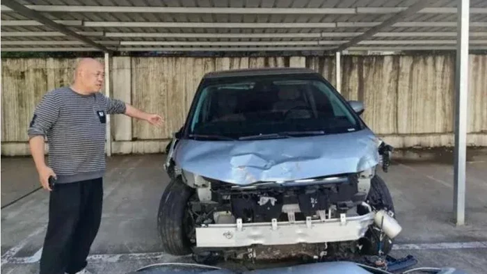 Xpeng X9 kecelakaan parah airbag tak mengembang