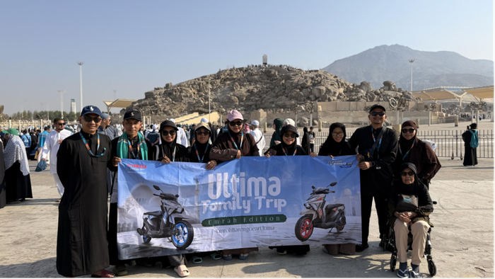 Yamaha GEAR ULTIMA Berangkatkan Konsumen Umrah Gratis ke Tanah Suci