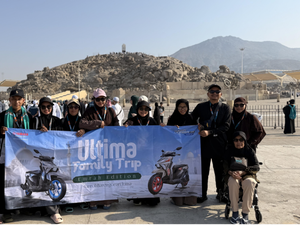 Yamaha GEAR ULTIMA Berangkatkan Konsumen Umrah Gratis ke Tanah Suci