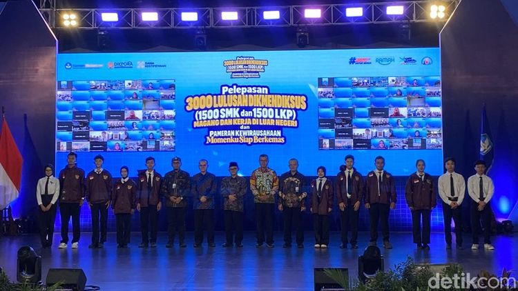 Selamat! 3.030 Lulusan SMK dan LKP Bersiap Kerja ke Luar Negeri