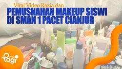 Video: Viral Video Razia dan Pemusnahan Makeup Siswi di SMAN 1 Pacet Cianjur 