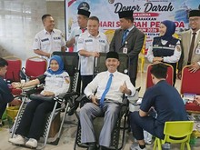 Semarak Sumpah Pemuda, Dispora Pekanbaru Kumpulkan 134 Kantong Darah