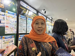 Khofifah Bersyukur Hujan Turun Berkat Doa dan Salat Istiska Warga Jatim